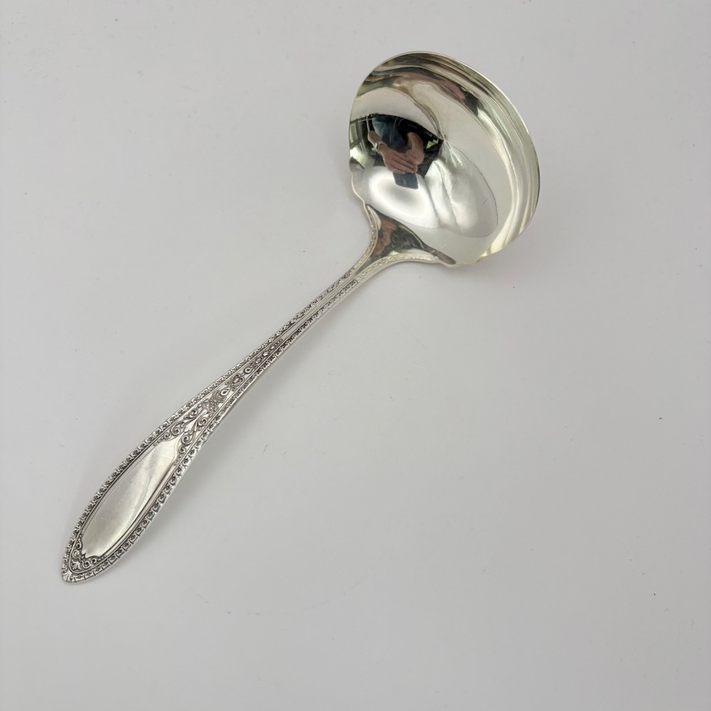 Vintage Oneida Wm Rogers Ramona Lakewood Brentwood Gravy Sauce Ladle